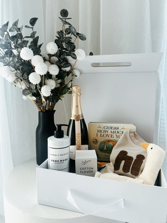 Luxury gift hampers Australia – beautifully curated gourmet hampers, wine gift boxes, and pamper hampers for all budgets. Perfect for birthdays, anniversaries, corporate gifts & special occasions. Gift Bae offers Perth same-day delivery & Australia-wide shipping. Shop the best gift hampers online today!