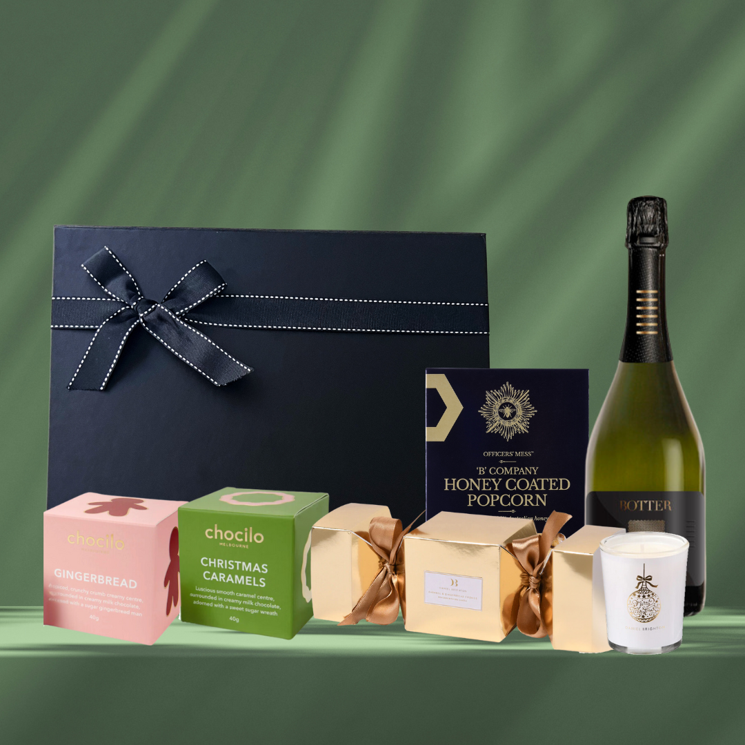 Luxury gift hampers Australia – beautifully curated gourmet hampers, wine gift boxes, and pamper hampers for all budgets. Perfect for birthdays, anniversaries, corporate gifts & special occasions. Gift Bae offers Perth same-day delivery & Australia-wide shipping. Shop the best gift hampers online today!