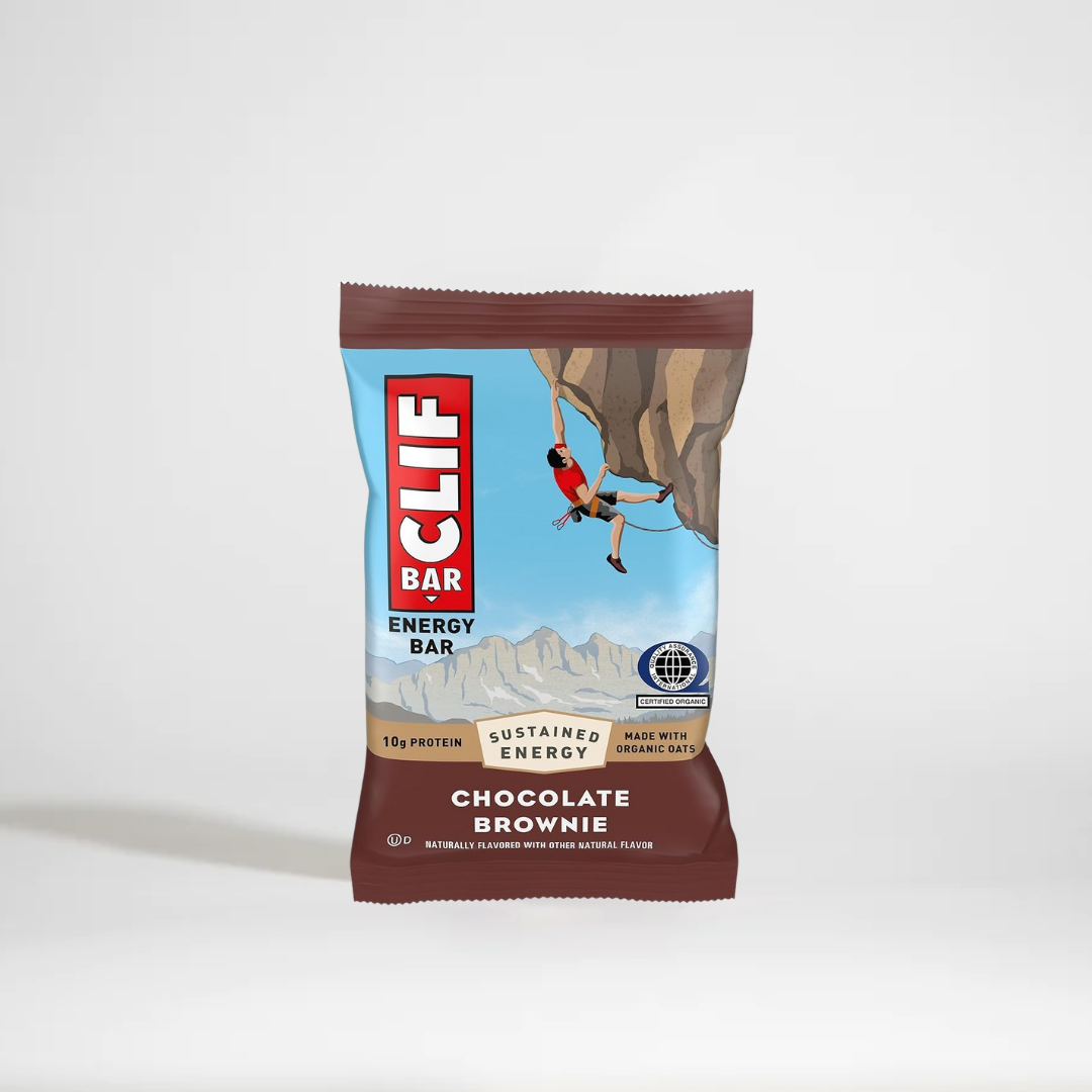 Clif Bar chocolate brownie energy bar packaging | Luxury gift hampers Australia – beautifully curated gourmet hampers, wine gift boxes, and pamper hampers for all budgets. Perfect for birthdays, anniversaries, corporate gifts & special occasions. Gift Bae offers Perth same-day delivery & Australia-wide shipping. Shop the best gift hampers online today!