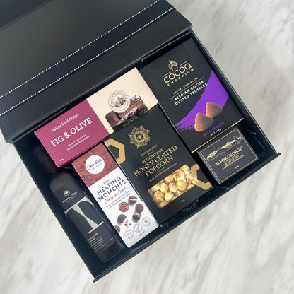Luxury gift hampers Australia – beautifully curated gourmet hampers, wine gift boxes, and pamper hampers for all budgets. Perfect for birthdays, anniversaries, corporate gifts & special occasions. Gift Bae offers Perth same-day delivery & Australia-wide shipping. Shop the best gift hampers online today!