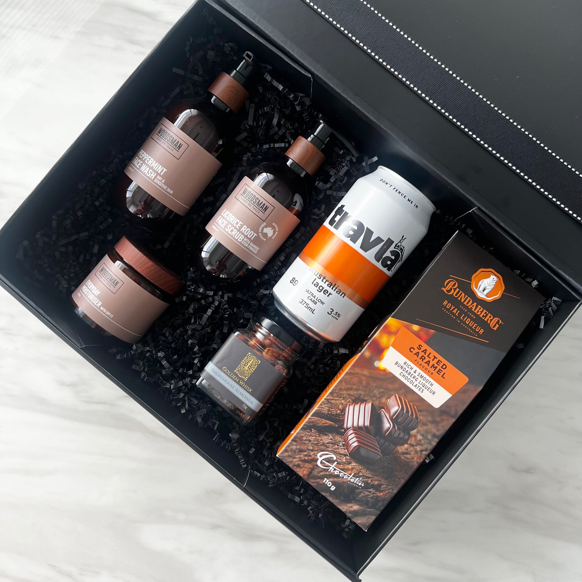 Luxury gift hampers Australia – beautifully curated gourmet hampers, wine gift boxes, and pamper hampers for all budgets. Perfect for birthdays, anniversaries, corporate gifts & special occasions. Gift Bae offers Perth same-day delivery & Australia-wide shipping. Shop the best gift hampers online today!