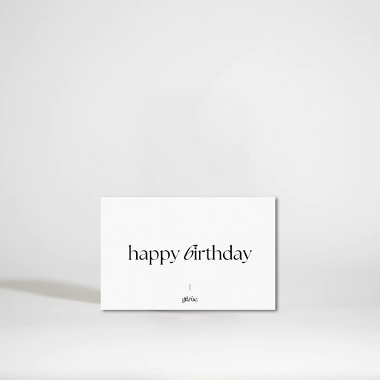 Happy Birthday